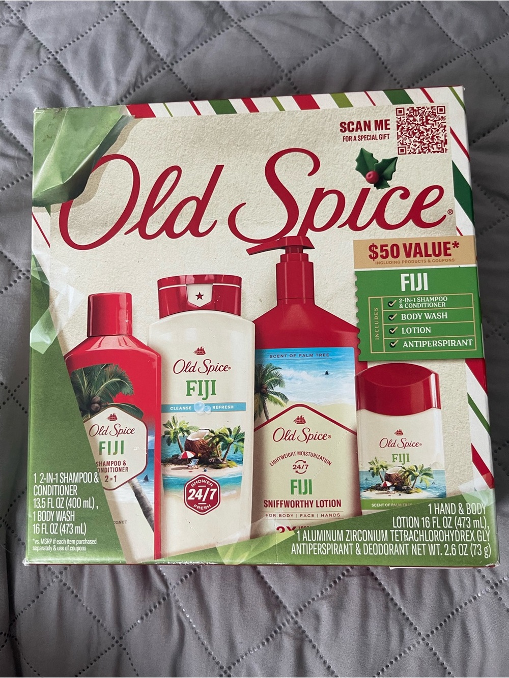 Old Spice Gift Set; $50 value